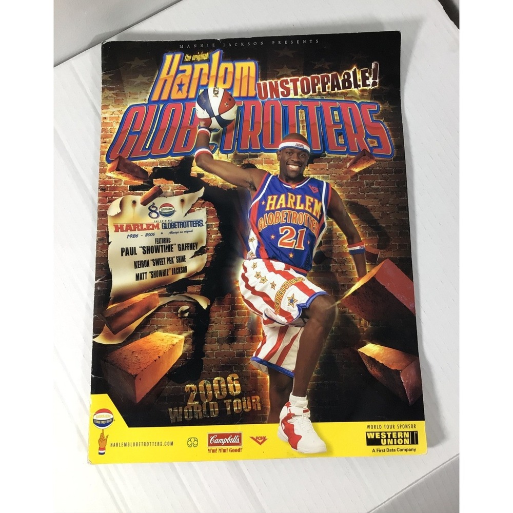 Harlem Globetrotters 2006 World Tour Program‎ Unstoppable